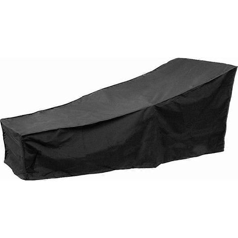 Housse pour fauteuil inclinable d'extérieur, housse pour chaise longue d'extérieur, housse pour mobilier d'extérieur (1/4)