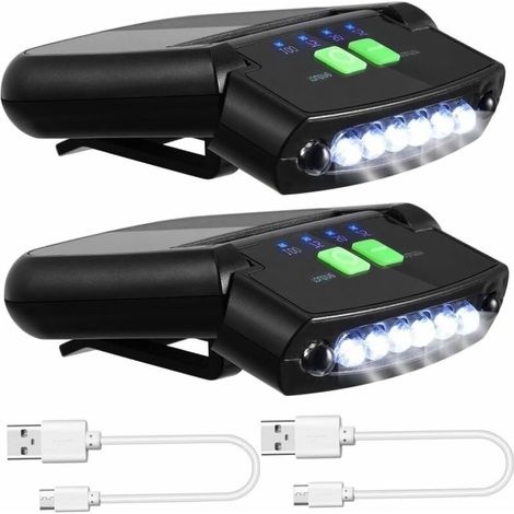 Clip LED de lampe frontale de lumière (1/5)