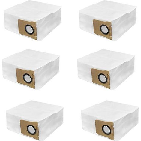 Satz von 6 Staubbeuteln für Xiaomi Dreame X20 Roboterstaubsauger (1/5)