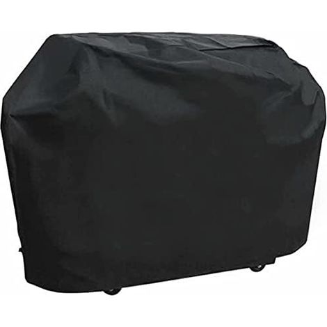 Kaelt - Couverture de Barbecue, Tissu Oxford 210D Barbecue Grill Imperméable, Housse Barbecue Housse Bâche de Protection BBQ Couverture de Gril, Noir (145  61117 cm) (1/5)