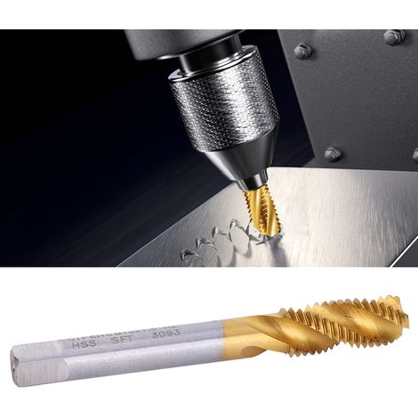M10x1,5 mm Spiralgewindebohrer aus HSS-Gewindeschneider, Gewindebohrer-Bohrwerkzeug (1/5)