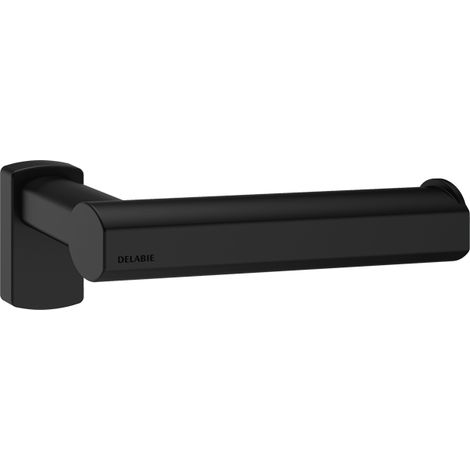 Delabie WC-Papierhalter Wandmontage Be-Line matt schwarz
