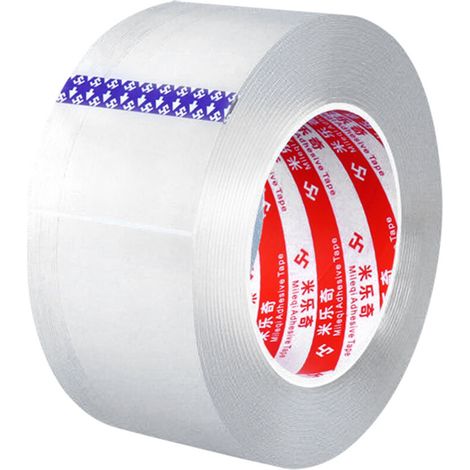 Ruban Adhésif Double Face Ultrarésistant,Lavable et Amovible,Pour murs intérieurs et extérieurs, cuisine, salle de bain, fixation de tapis, fournitures de bureau, 3 cm x 16,4 pieds (1/5)