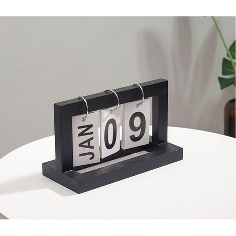 wiederverwendbarer Klappkalender aus Holz (1/3)