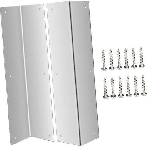Protections d'angle murales métalliques s (lot de 2), faciles à instal (1/5)