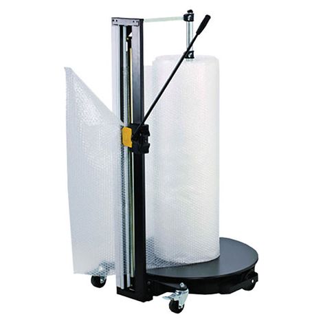 Svolgitore verticale per carta, cartone, pluriball e schiuma lunghezza massima del rotolo 1550 mm - DCV155