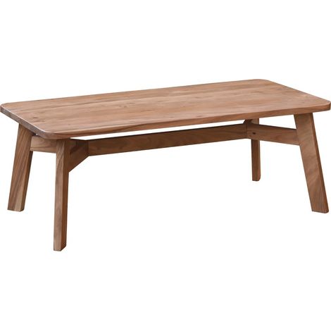 Moderner Beistelltisch 120 x 60 cm für Esszimmer, Arbeitszimmer oder Wohnzimmer, Möbel aus Akazienholz, böhmisches Design