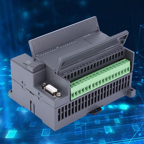 Carte de contrôleur logique programmable anti-interférences à 16 sorties relais, 24 V CC (1/5)