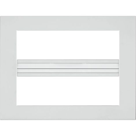 VIMAR - 19660.74 Plaque d'immatriculation classique 14M Blanche