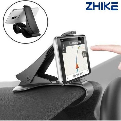 Support Téléphone Voiture Universel - Fixation sur Tableau de Bord pour iPhone X,8 Plus,7 Plus,7, 6 et autres Smartphones-Ywey (1/4)