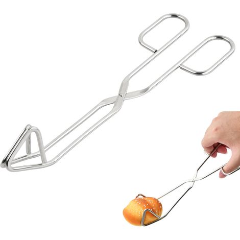 1 Pièce Pinces à Nourriture pour Barbecue 25 cm Pinces Ciseaux Barbecue Pince Ciseaux Cuisine Acier Inoxydable Pince Barbecue Longue (1/5)