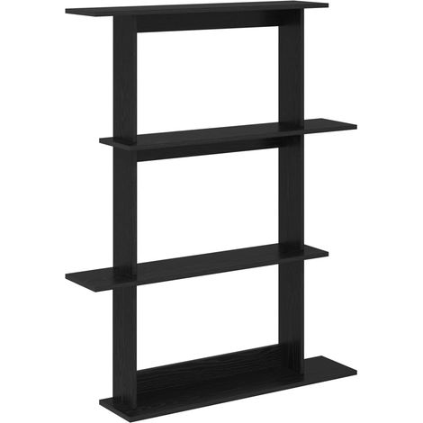 Étagère Murale Chêne noir 100 x 20 x 126 cm Bois d'ingénierie vidaXL (1/5)