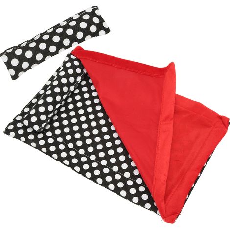 Sac de couchage souple, respirant et amovible pour reptiles, dragons barbus, avec oreiller intégré. Convient aux reptiles, lézards et dragons barbus. (1/5)