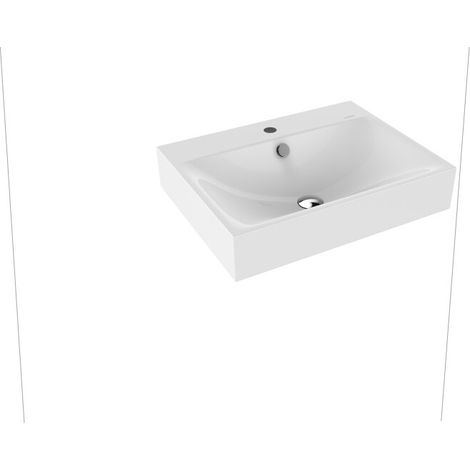 KALDEWEI 904307263030 Lavabo mural SILENIO Mod.3044, 600 (1/2)