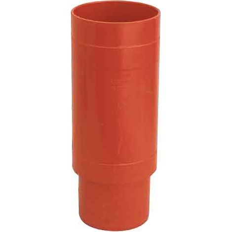 GIUNTO DI RIPARAZIONE 1 PEZZO IN PVC ARANCIO Ø 100 mm