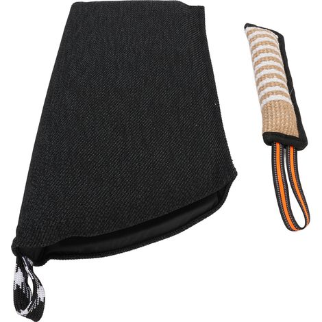 Ensemble de manchons de morsure pour chiens, manchon et bâton de dressage, équipement de dressage à la morsure pour bergers allemands (1/5)