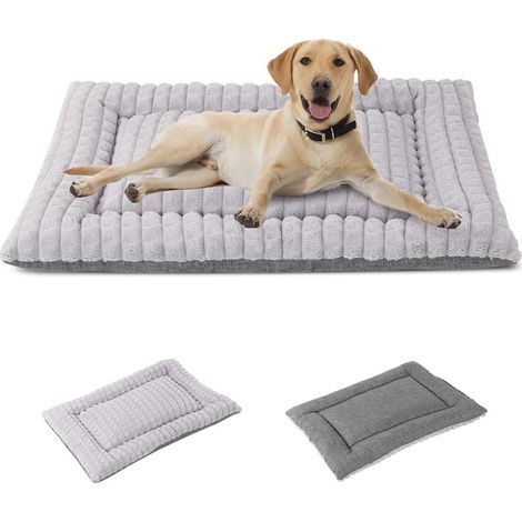 Hundebett Hundematte Hundedecke Katzenkissen Hunde XL(10671cm) Grau (1/5)