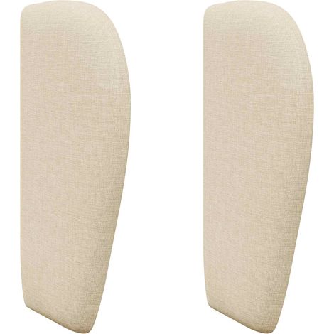 Maison Exclusive - Kopfteil Ohr Creme 40 x 23 x 6 cm Stoff