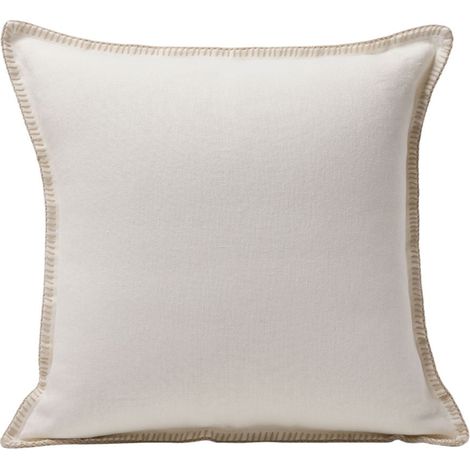 Housse de coussin en Lin épais et point de feston NINO