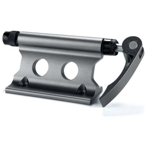 Support de Roue Avant de vélo de Montagne Bloc de vélo Support de Fourche Support de Fourche de vélo pour Fournitures de Voyage en Plein air (Argent) (1/4)