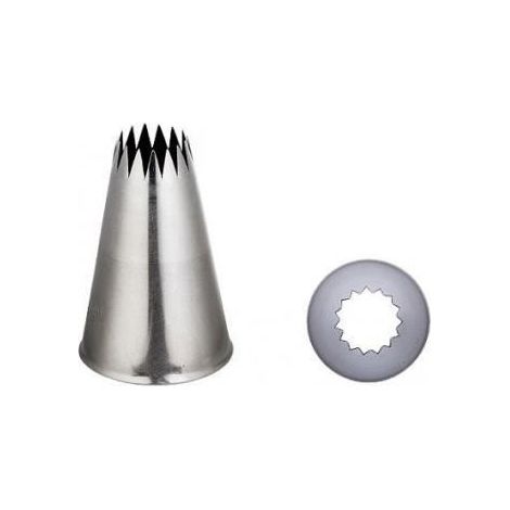 Thermohauser bocchetta stella francese acciaio inossidabile 12 mm