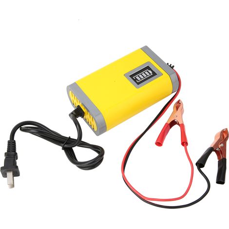 12V Car Vehicle Motorcycle Charger Storage Battery LCD Display Charger CN Plug 220V (1/5)