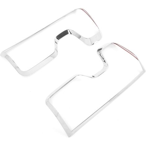 2 Stück Ersatz-Chromleisten für die Rücklichtblende des Chevrolet Silverado 1500 (Baujahr 2020). (1/5)