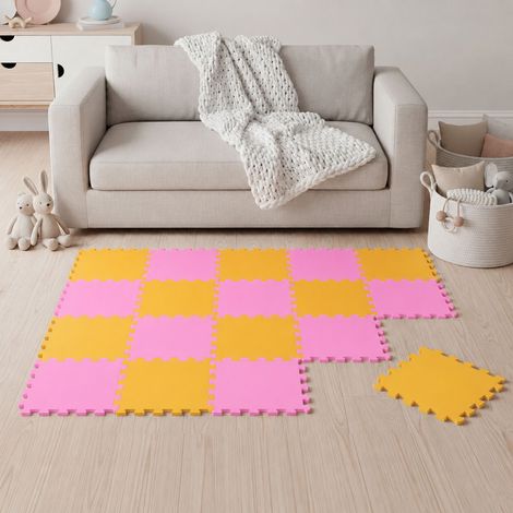 18 Tapis de Sol épais pour Bébé Enfant - 30x30 Dalles Puzzle Carré en Mousse EVA (1/5)
