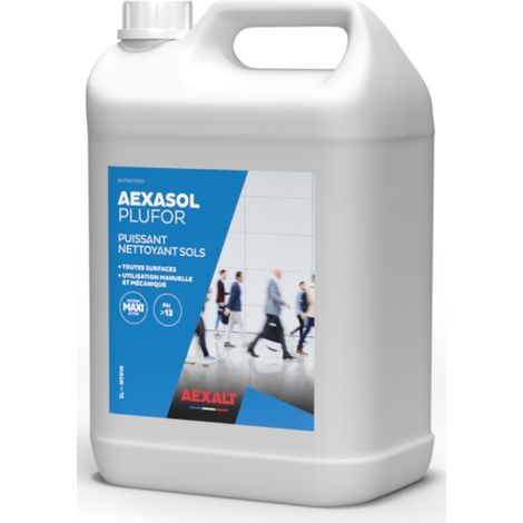 Nettoyant puissant multi-usage AEXASOL PLUFOR (5 litres) - NT010 - Aexalt Pluho (1/3)
