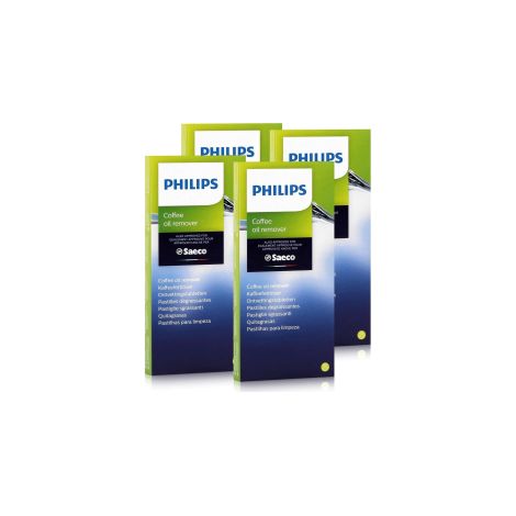 Philips Saeco CA6704/10 - lotto di 4 scatole di 6 pastille sgradiose di 1,6 g per la macchina da caffè
