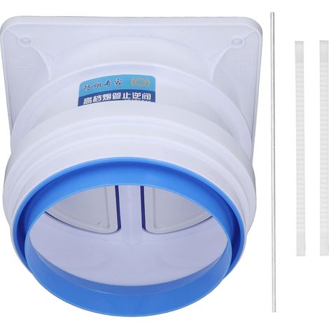 Regulateur de tirage anti-retour 1 voie, bloqueur d'air pour conduit de ventilation 160-200mm (1/5)