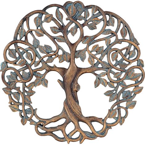 10 cm Décor mural en métal coloré, décoration intérieure extérieure pour salon jardin chambre (1/5)