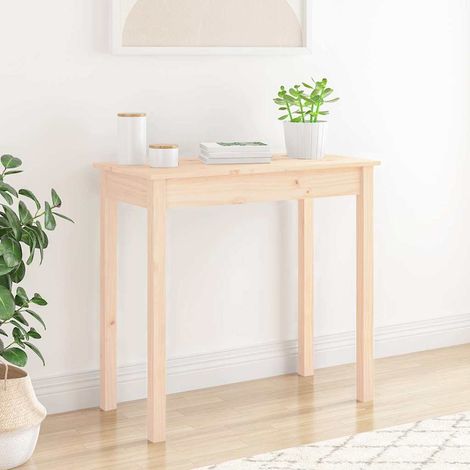 Table console-Table d'entrée 80x40x75 cm Bois massif de pin 389378 (1/5)