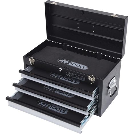 KS Tools 801.0003 Cassetta portautensili,nera, 508x255x303mm (1/5)