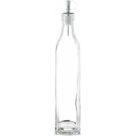 Spender für Oliven, Essig, Glasflasche, 500 ml, ZELLER