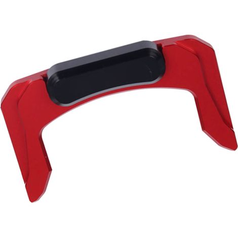 (Exclusivité Asie du Sud-Est) Convient pour Yamaha NMAX155/125 modification de l'interrupteur électrique couvercle décoratif, couvercle de protection en alliage d'aluminium, modèles 20-21, rouge. (1/2)