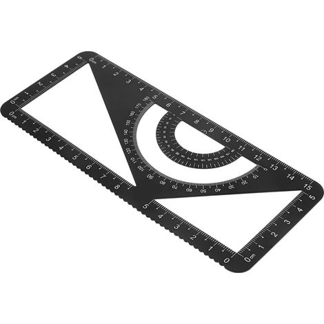 Équerre de précision portable en alliage d'aluminium avec (1/5)