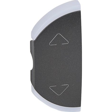 Enjoliveur simple Céliane pour volets roulants montage gauche ou droite graphite LEGRAND 064869