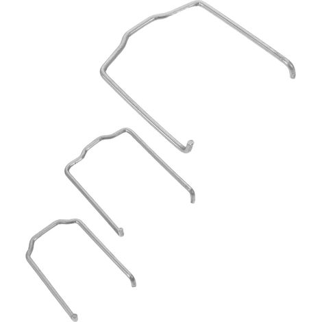 Lot de 3 set de Colliers de Serrage à Ressort en Fer à Cheval pour Durite de Chauffage Automobile Clips Renforcés Universels pour Tuyaux de Radiateur Fixation Fiable pour (1/4)