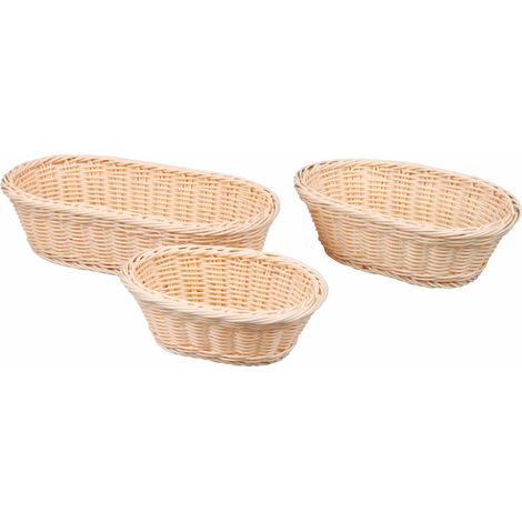Corbeille de Table Ovale Claire L 18 à 28 cm - Pujadas