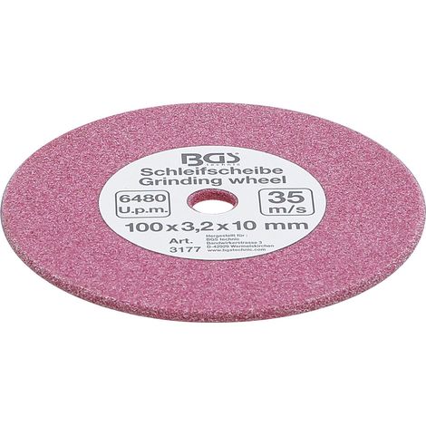 BGS - Schleifscheibe für Art. 3180 Ø 100 x 3,2 x 10 mm - 3177 (1/4)