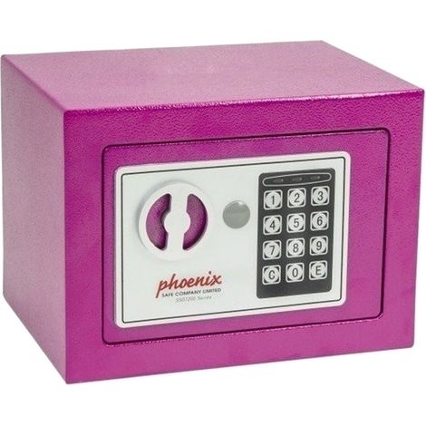 Phoenix-safe Elektronischer Luxus-Safe rosa 5 Liter (1/5)