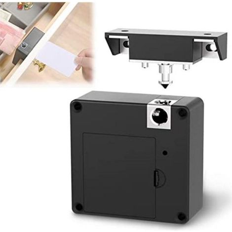 1 Serrure électronique RFID, invisible, pour meubles, tiroirs, bureau (1/5)