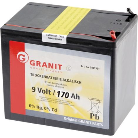 Pile alcaline 185 mm 5801321 granite