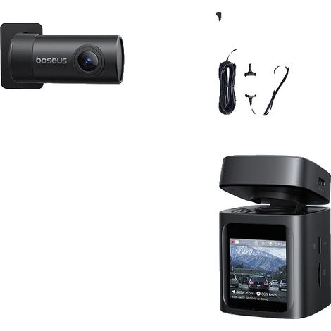 Dashcam, telecamera frontale 3K, controllo vocale AI, anteriore e posteriore con HW, nessuna (1/2)