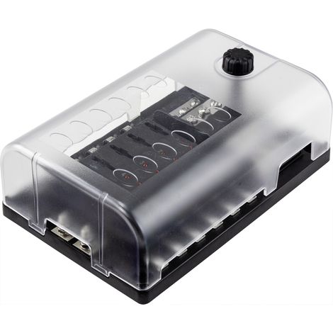TRU COMPONENTS TC-9067928 TC-9067928 KFZ-Sicherungshalter mit Statusanzeige Passend für (Sicherungen (1/5)
