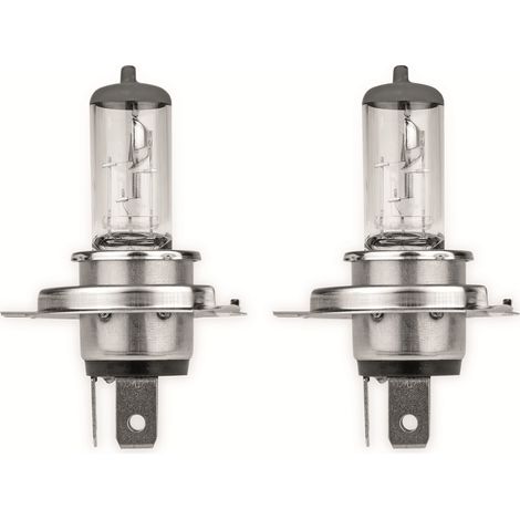 Ampoule halogène EUFAB H4, 12V, 60/55W, P43T, 2 pièces