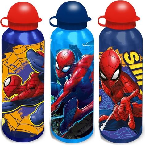 Bouteille en aluminium Spiderman Marvel Kids Euroswan 500 ml (1/5)