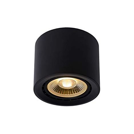 Lucide 09921/12/30 Spot da soffitto, Alluminio, 12 W, Nero (1/4)