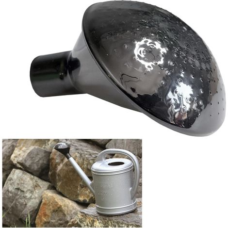 Douchette de rechange pour arrosoir, tamis 5, 8, 10 et 14 litres, tête d'arrosage, plastique noir, arrosoirs de jardin et de parterres de fleurs (1/5)
